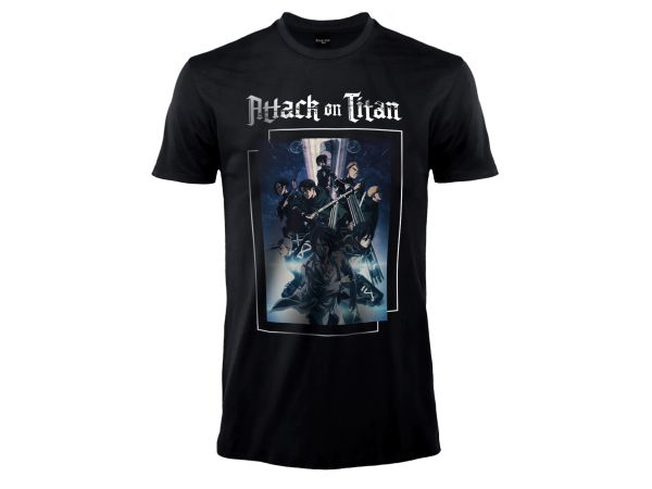 T-SHIRT - DIFUZED - ATTACK ON TITAN - AOT GRUPPO