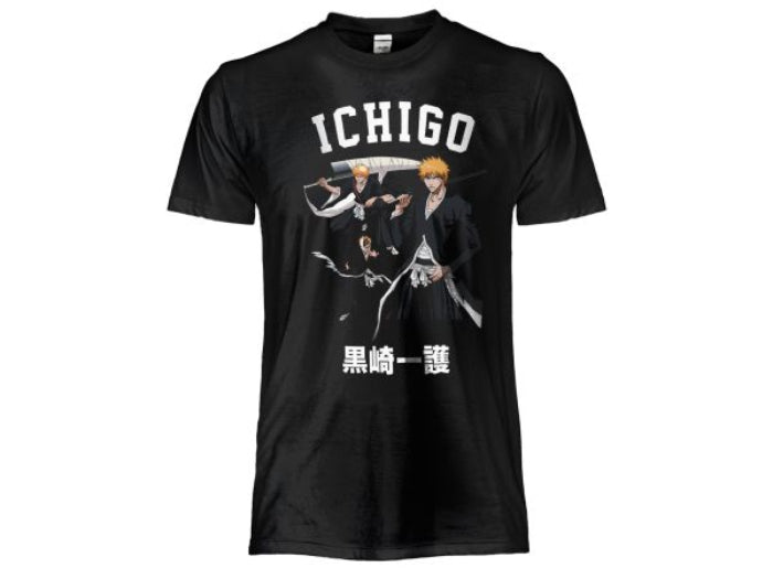 T-SHIRT - DIFUZED - BLEACH - ICHIGO NERA