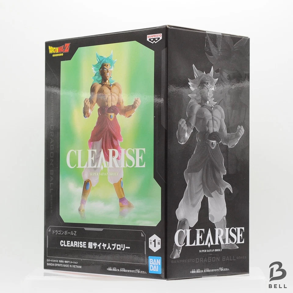 Action Figure-Dragon Ball Z CLEARISE Super Saiyan Broly Figura CLEARISE Anime Giappone Sigillato