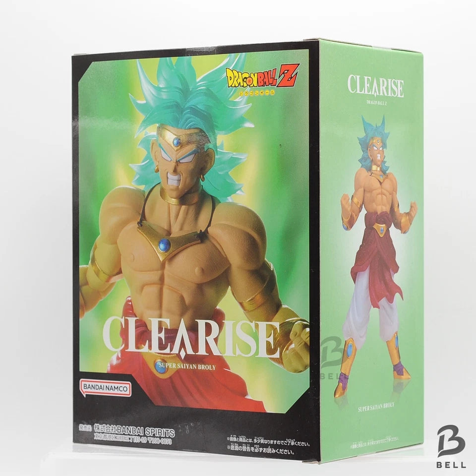 Action Figure-Dragon Ball Z CLEARISE Super Saiyan Broly Figura CLEARISE Anime Giappone Sigillato