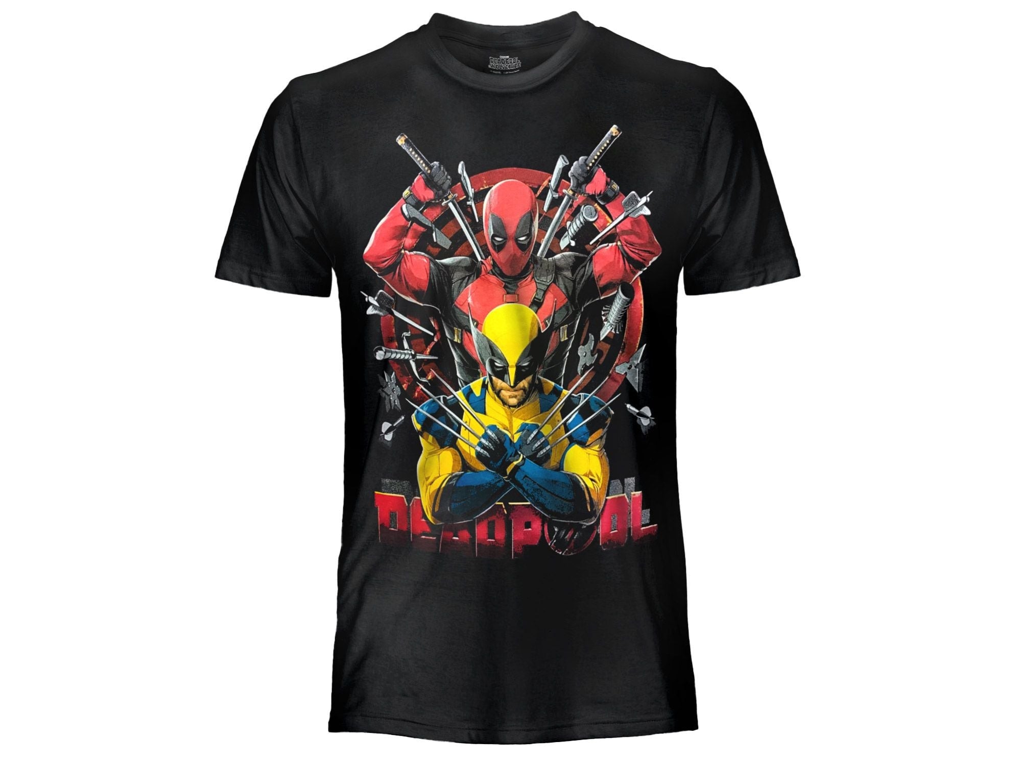 T-SHIRT - FASHION UK - DEADPOOL E WOLWERINE
