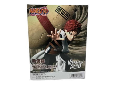 Action Figure-NARUTO Gaara Figure VIBRATION STARS GARA BANDAI