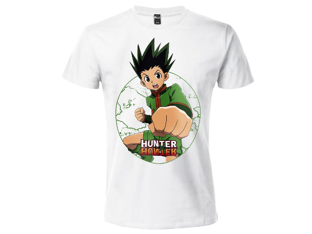 T-SHIRT - DIFUZED - HUNTER X HUNTER BIANCA -Gon