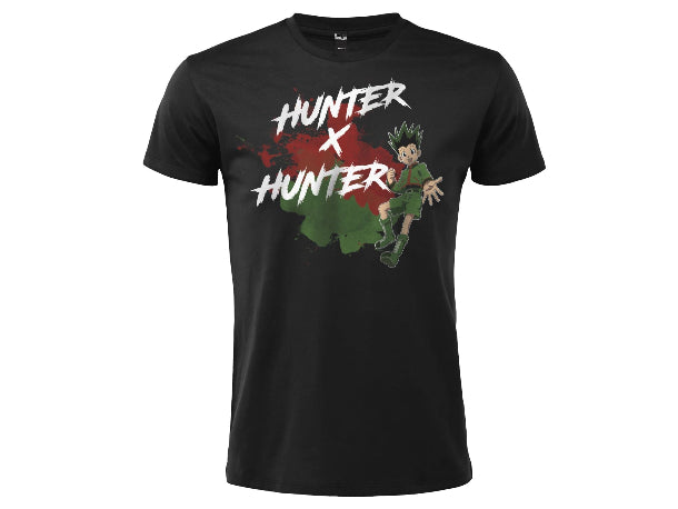 T-SHIRT - DIFUZED - HUNTER X HUNTER NERA -Gon