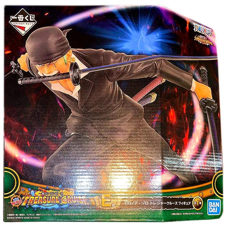 Action Figure-One Piece Ichibansho Treasure Cruise Roronoa Zoro Ichiban Kuji E Figure (B/1)
