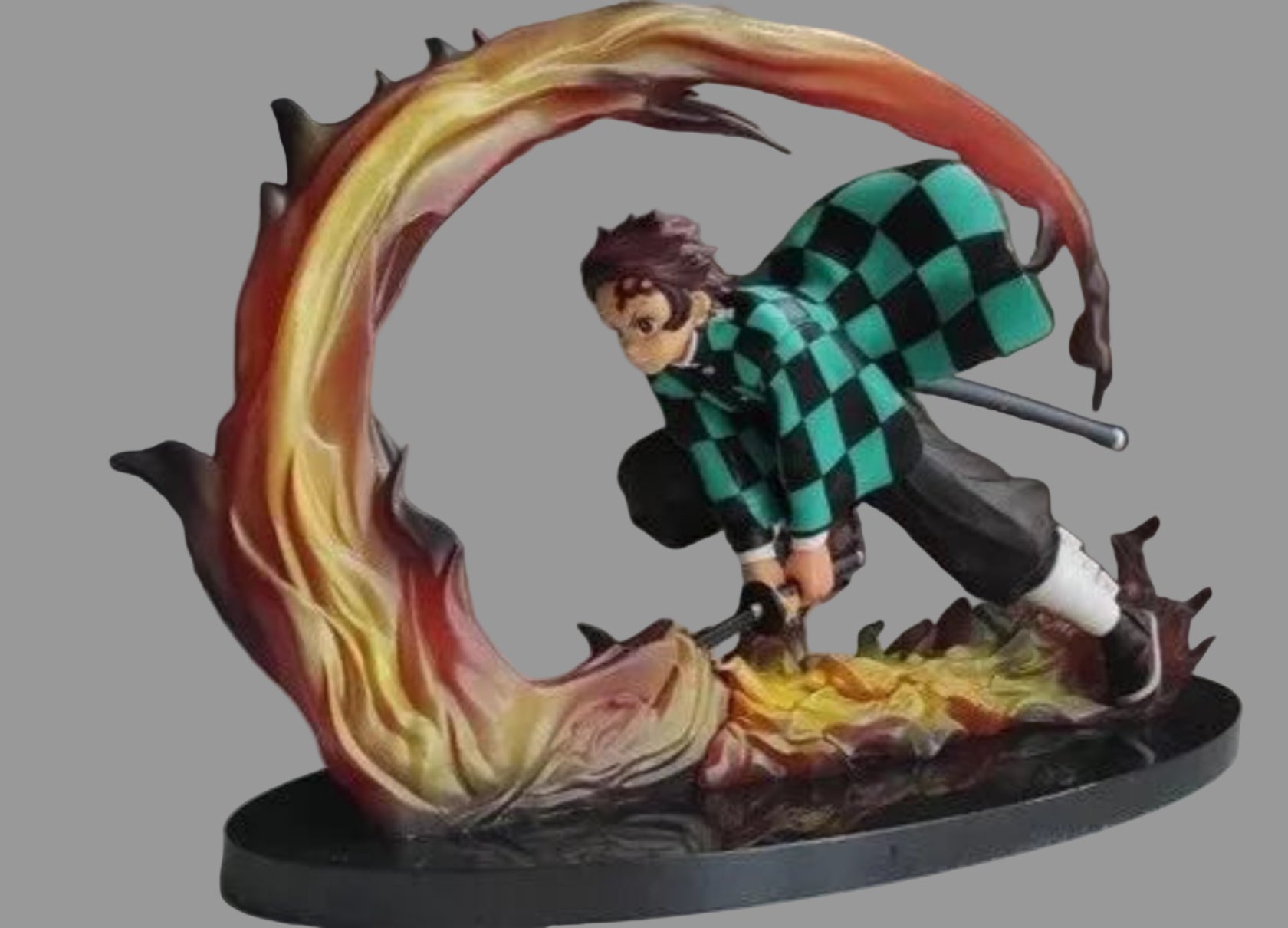 Action Figure- Demon Slayer Ichiban Kuji TANJIRO Premio A verde bandai