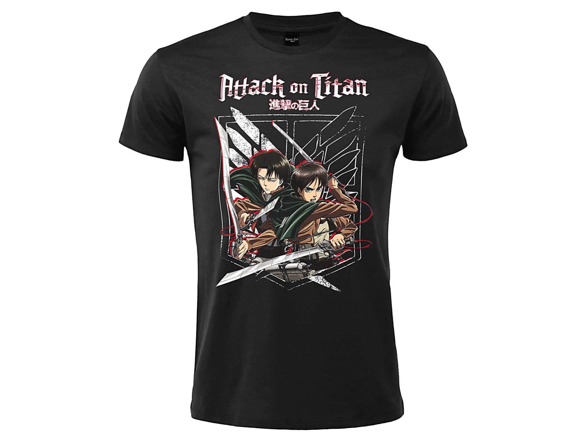 T-SHIRT - SABOR - ATTACK ON TITAN - LEVI/EREN