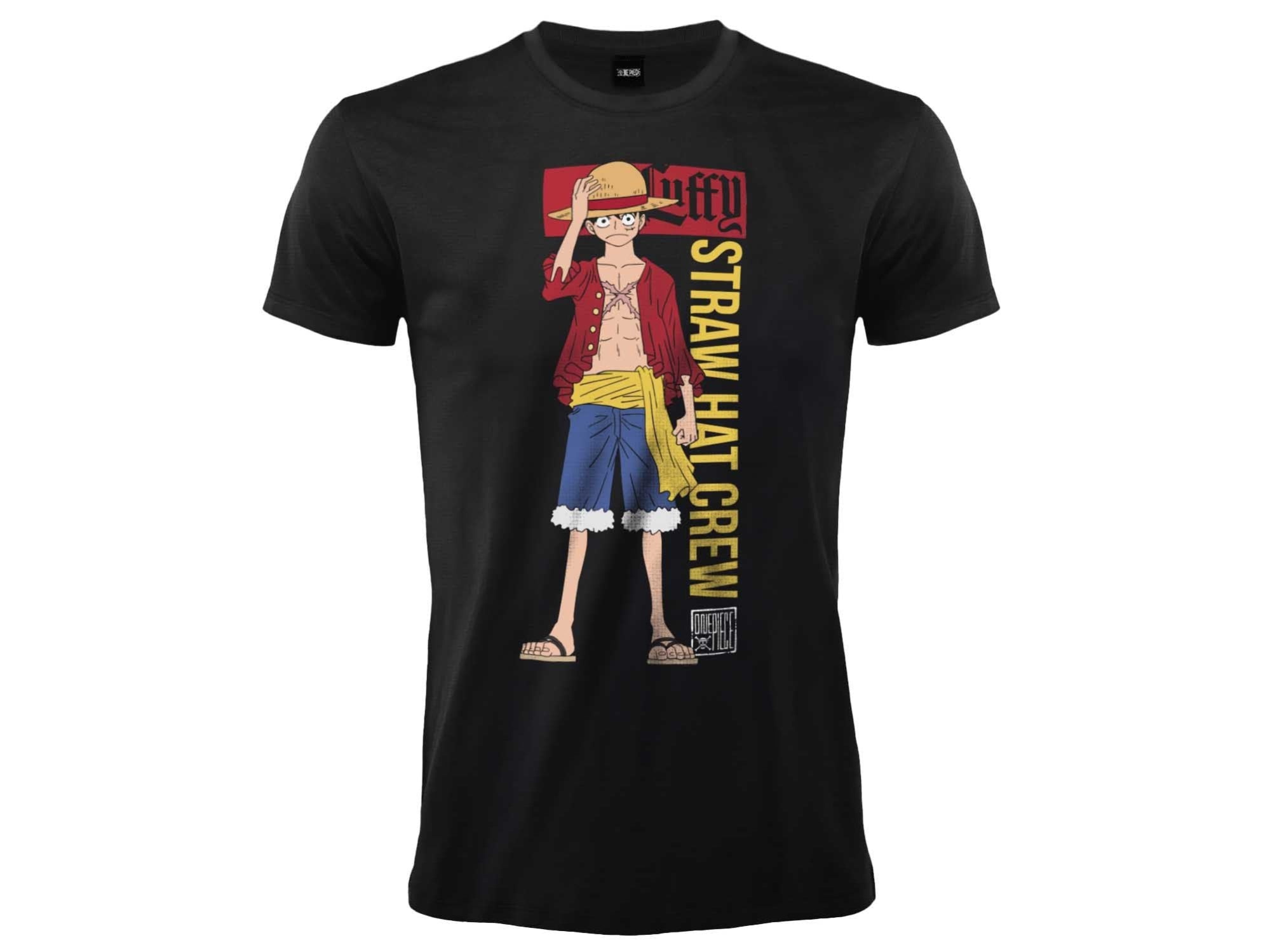 T-SHIRT - SABOR - ONE PIECE - LUFFY NERA
