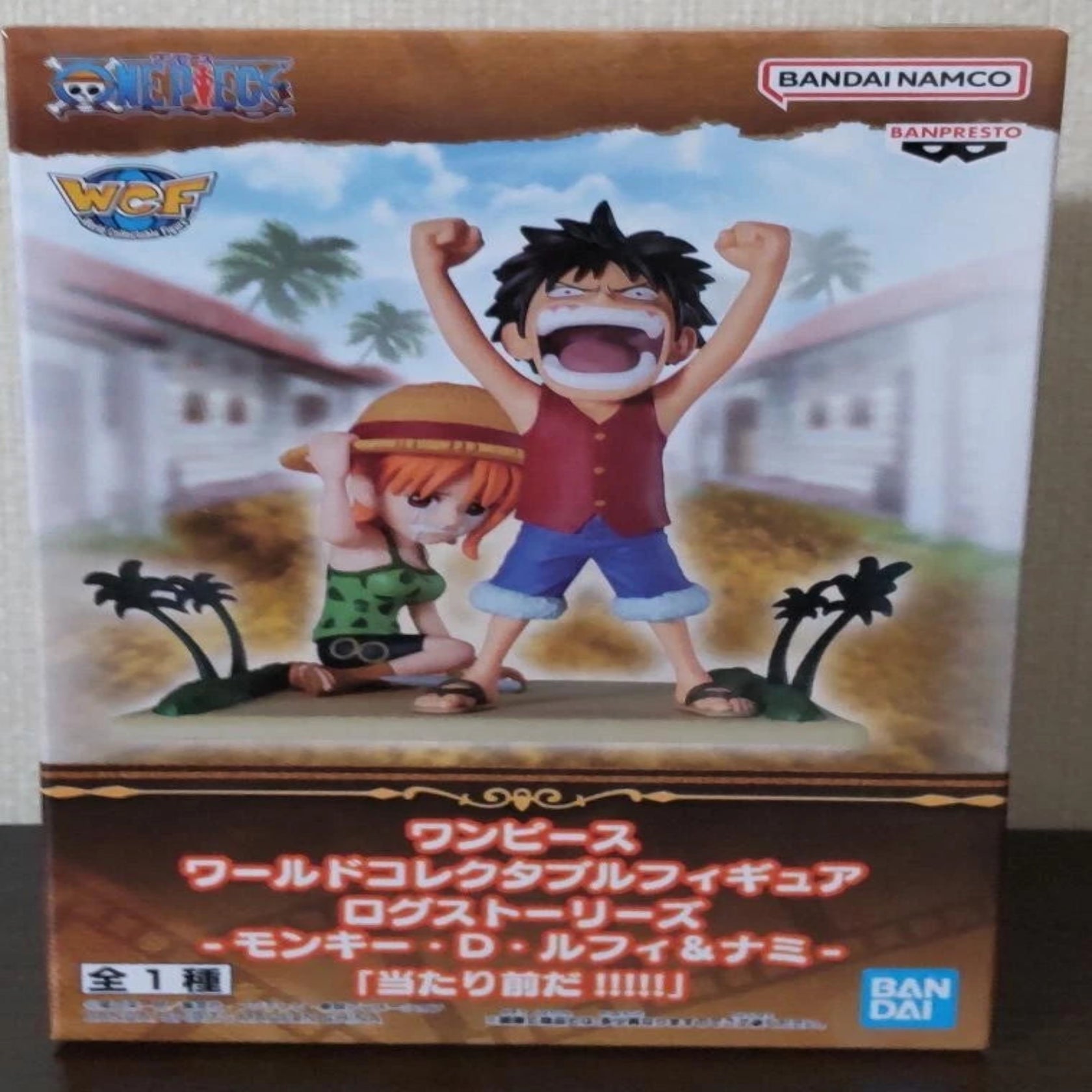 Action Figure-One Piece World Collectible Log Stories - Monkey D. Luffy & Nami