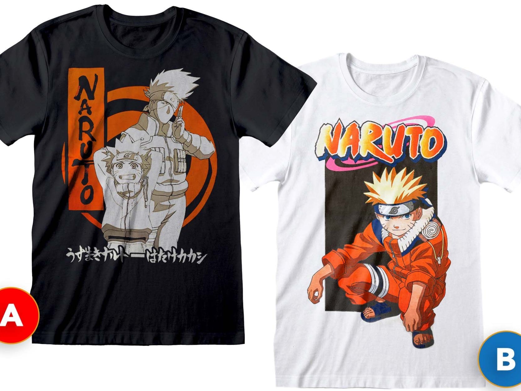 T-SHIRT - SABOR - NARUTO/KAKASHI