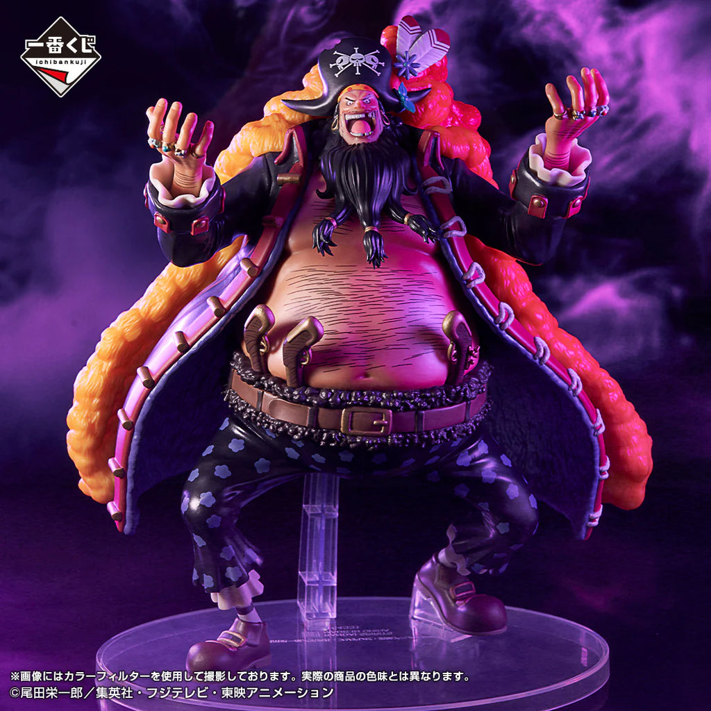 Action Figure-One Piece Blackbeard Ichiban Kuji Prize B Masterlise Expiece Marshal D. Teach