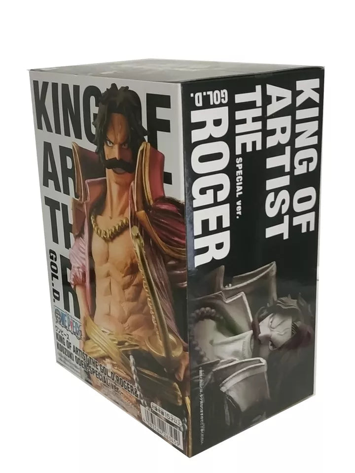 Action Figure-ONE PIECE KING OF ARTIST THE GOL D. ROGER SPECIAL VER.A BANPRESTO 25th OP