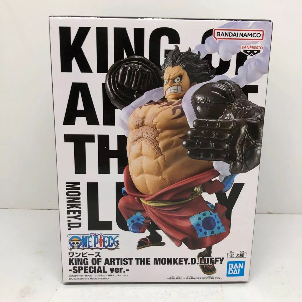 Action Figure-FIGURE ONE PIECE KING OF ARTIS MONKEY D. LUFFY GEAR 4 FOUR BOUNDMAN BANPRESTO