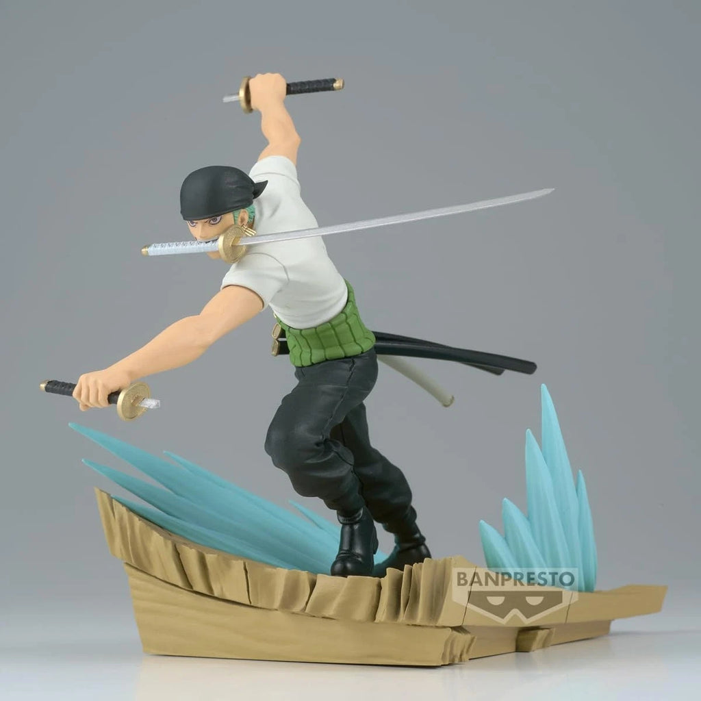 Action Figure-Roronoa Zoro - One Piece Anime Figure Senkouzekkei BANPRESTO