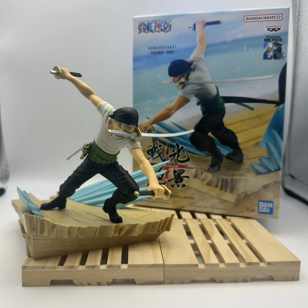 Action Figure-Roronoa Zoro - One Piece Anime Figure Senkouzekkei BANPRESTO