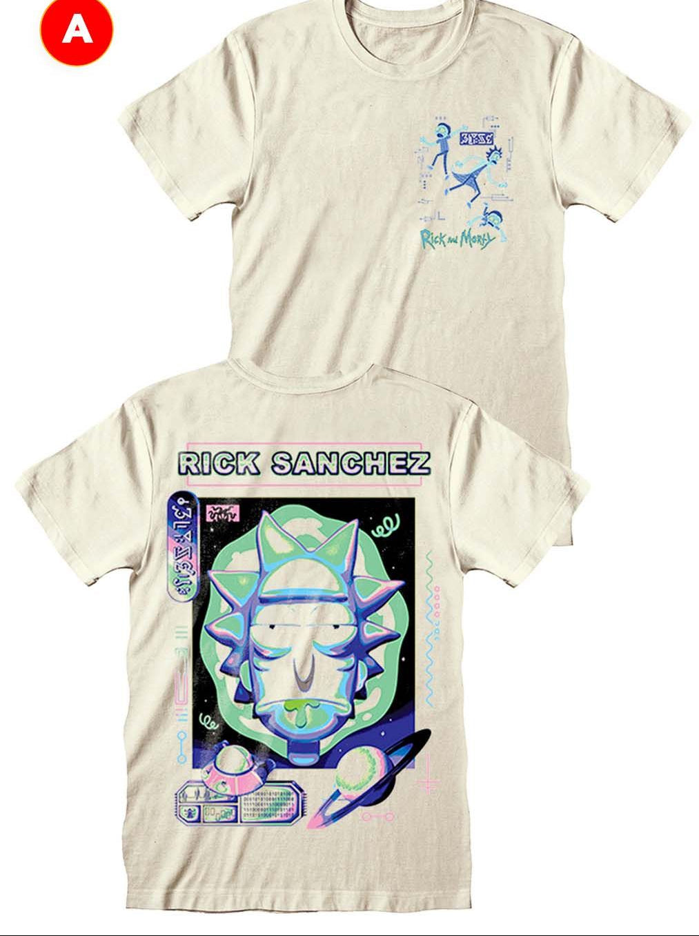 T-SHIRT - SABOR - RICK AND MORTY BIANCA