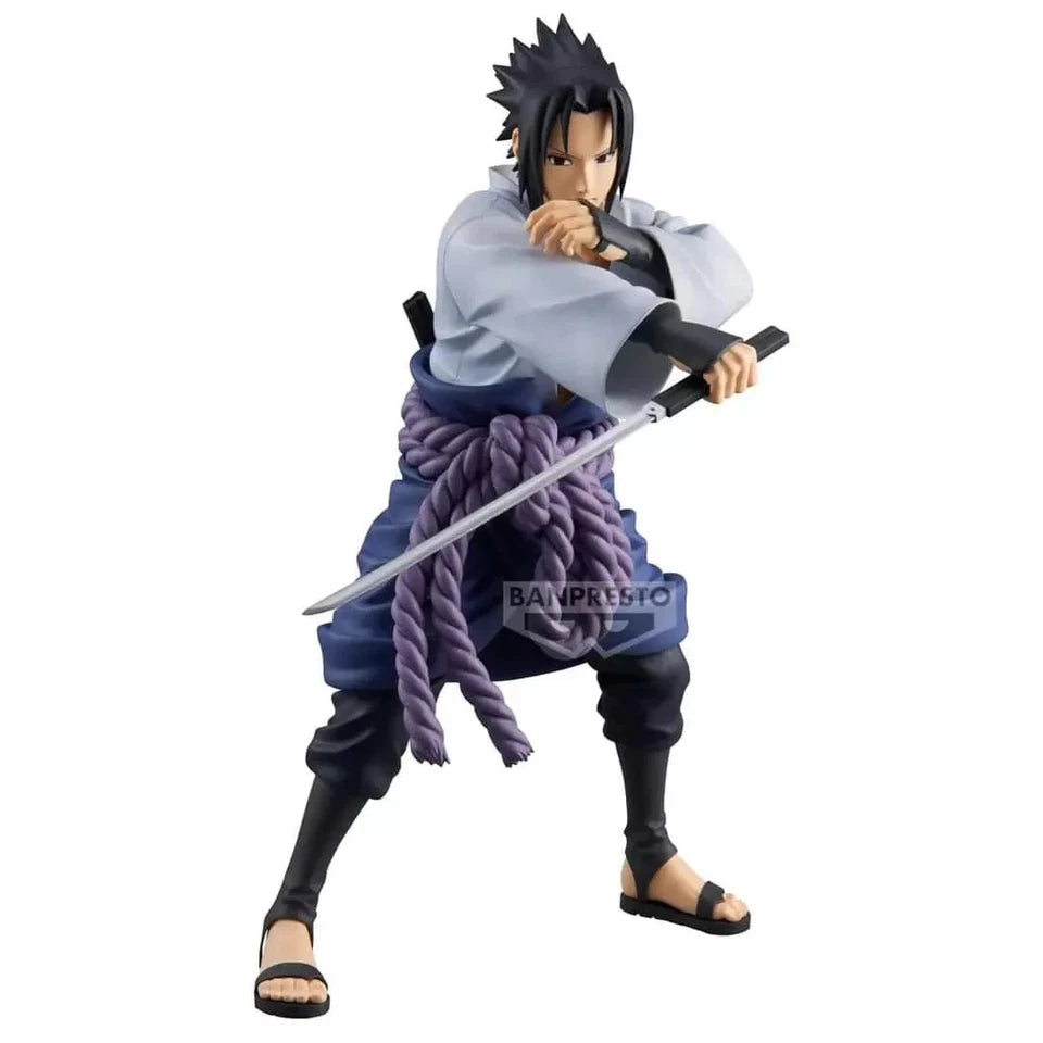 Action Figure-NARUTO SHIPPUDEN - Sasuke Uchiha Figure Originale Jap Grandista Banpresto
