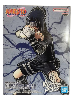 Action Figure-Naruto Vibration Stars BANPRESTO Sasuke Uchiha Action Figure NUOVO
