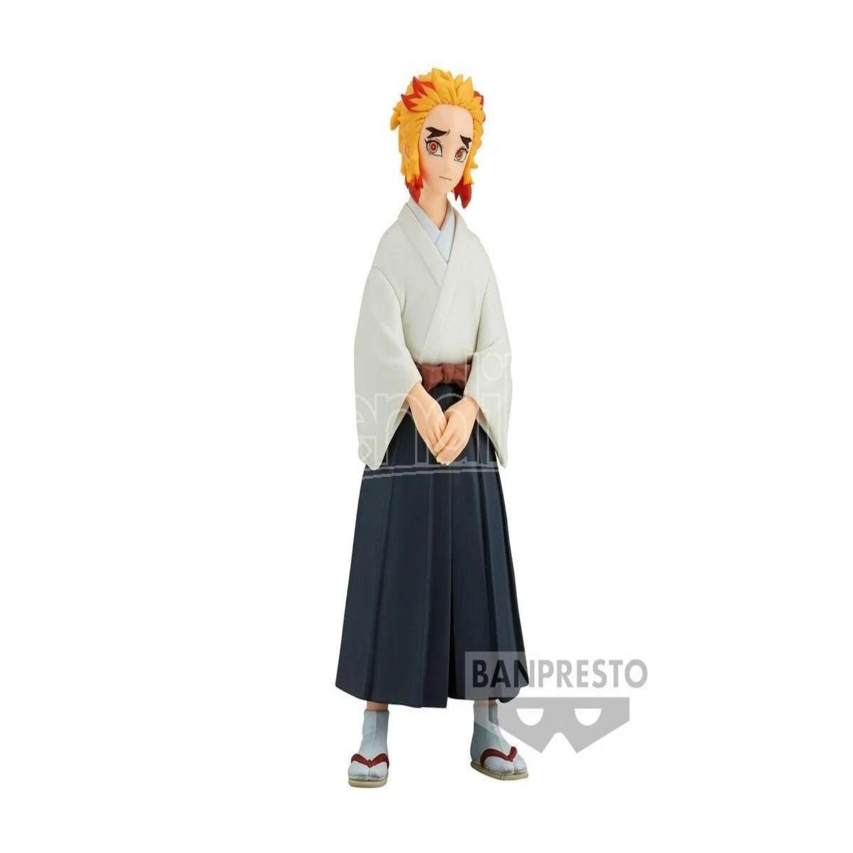 Action Figure-Demon Slayer Kimetsu No Yaiba Senjuro Rengoku - Banpresto