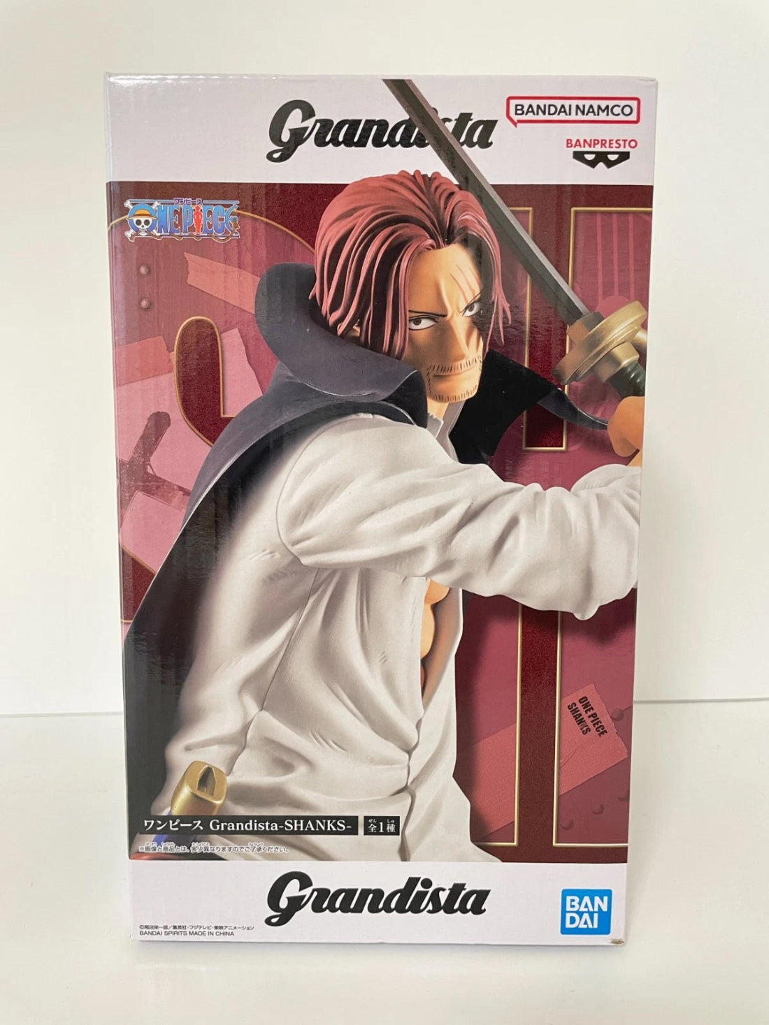 Action Figure ONE PIECE Shanks Figure Grandista BANDAI NAMCO