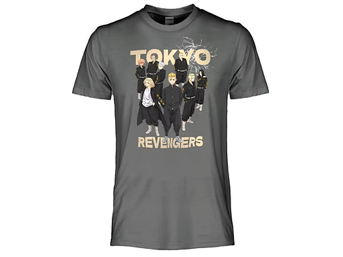 T-SHIRT - DIFUZED - TOKYO REVENGER NERA
