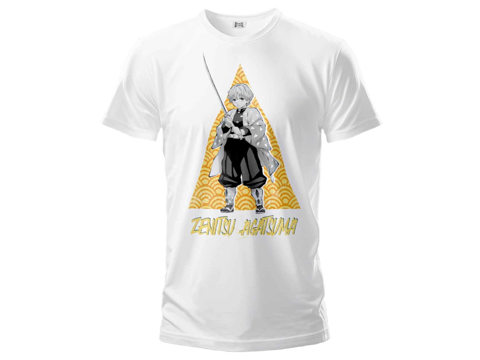 T-SHIRT - FASHION UK -  ZENITSU -Demon Slayer